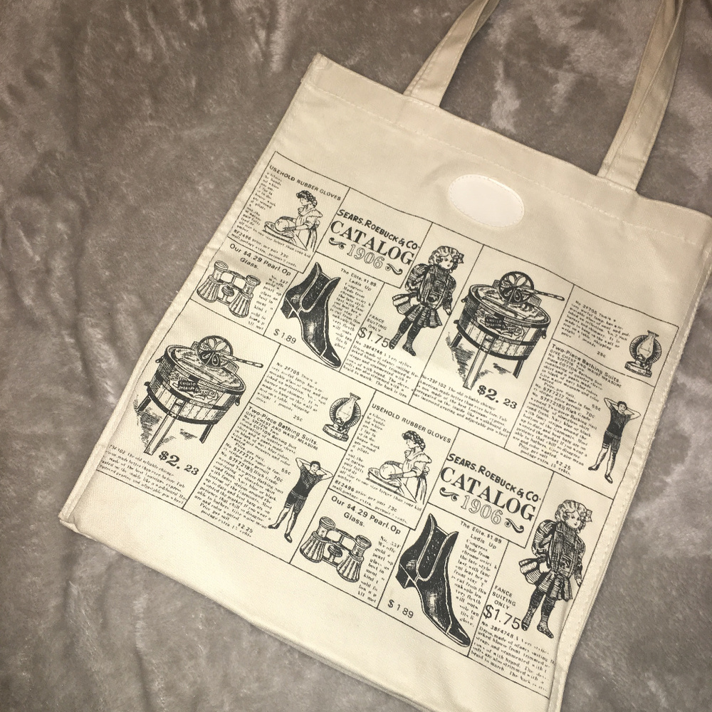 Sears 1906 Catalog Print Tote